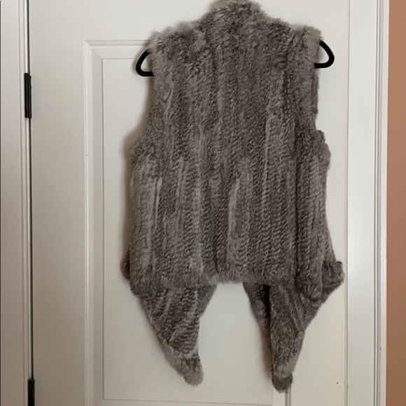 525 America Rabbit Fur Vest - Picture 3 of 7